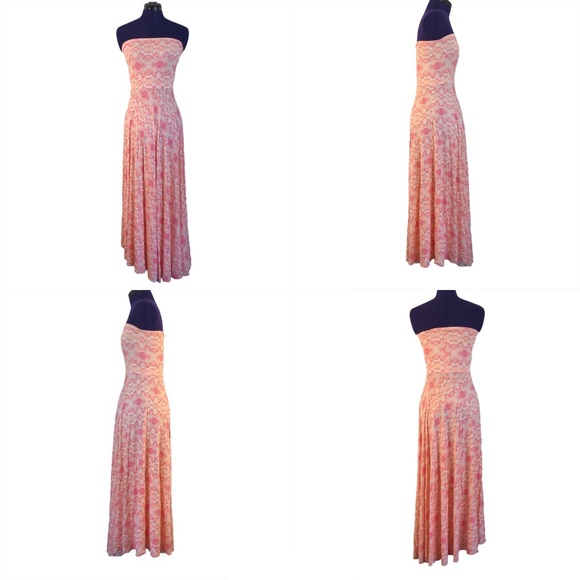 Victoria’s Secret Pink Strapless Maxi Dress - Picture 3 of 10